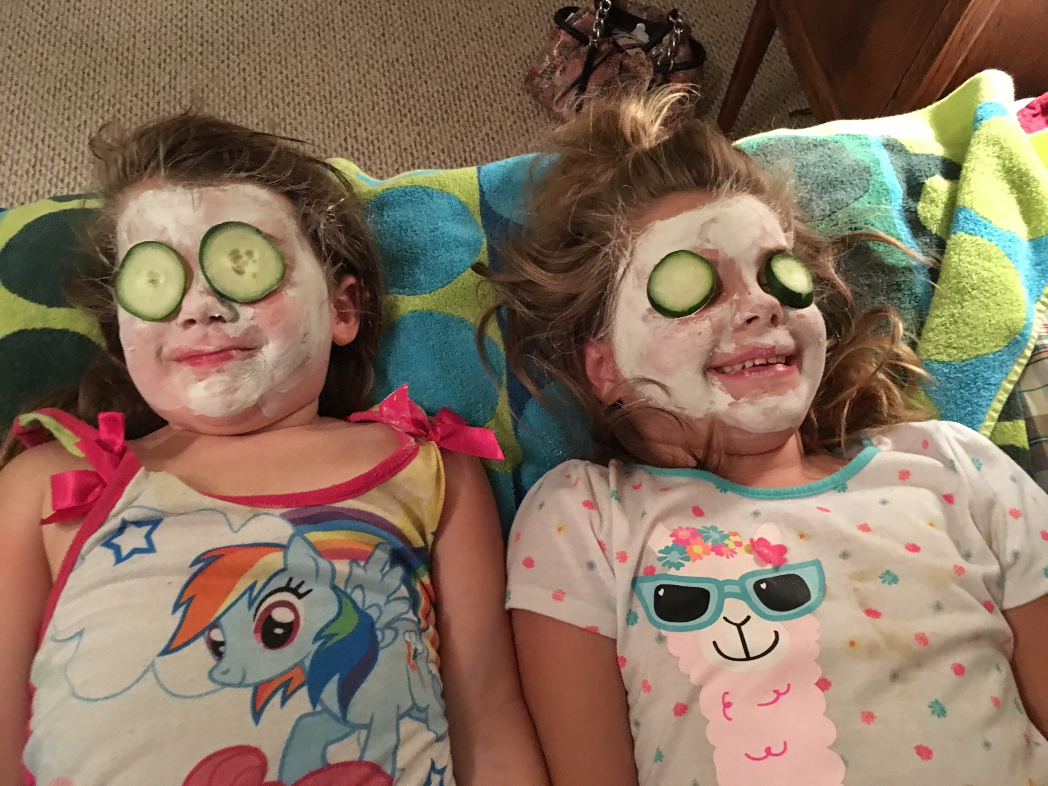 little girls spa day