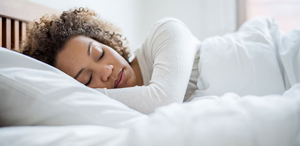 african-american-woman-sleeping
